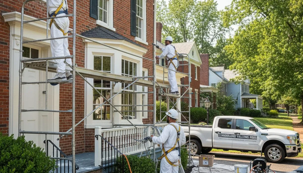 Professional Harrisburg, PA painting contractor providing residential and commercial painting services